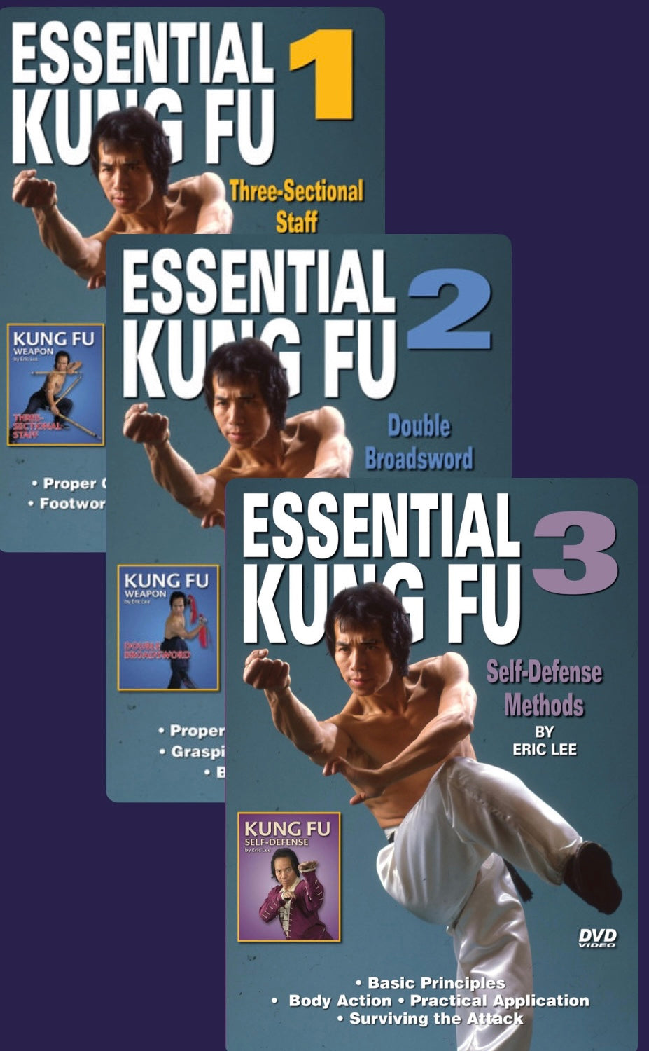 Essential Kung Fu 3 DVD Set by Eric Lee – Budovideos Inc