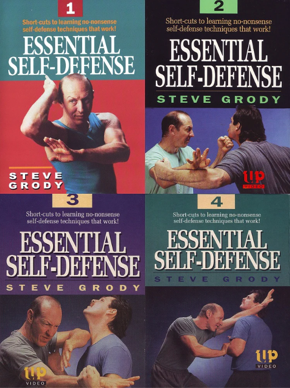 Juego de DVD Essential Self Defense 4 de Steve Grody