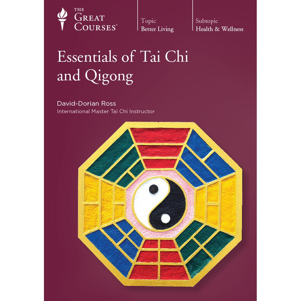 The Great Courses: Essentials of Tai Chi & Qigong DVD 4 セット デビッド ドリアン ロス (中古)