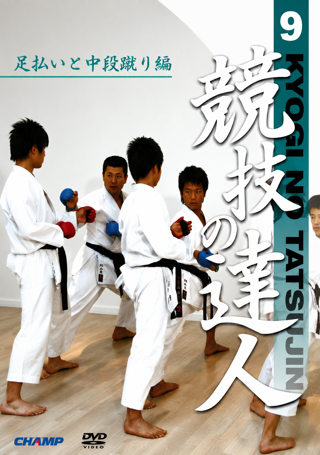 Expert of Match 9: Ashibarai & Chudan Geri DVD by Shin Tsukii