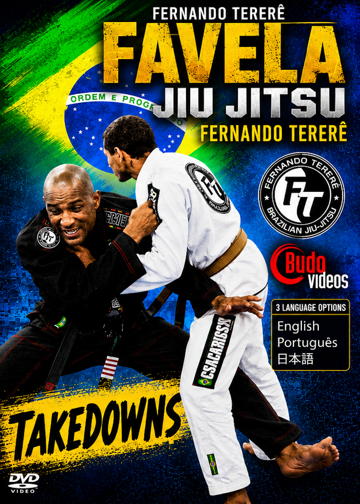 Favela Jiu Jitsu Vol 9 Takedowns by Fernando Terere DVD