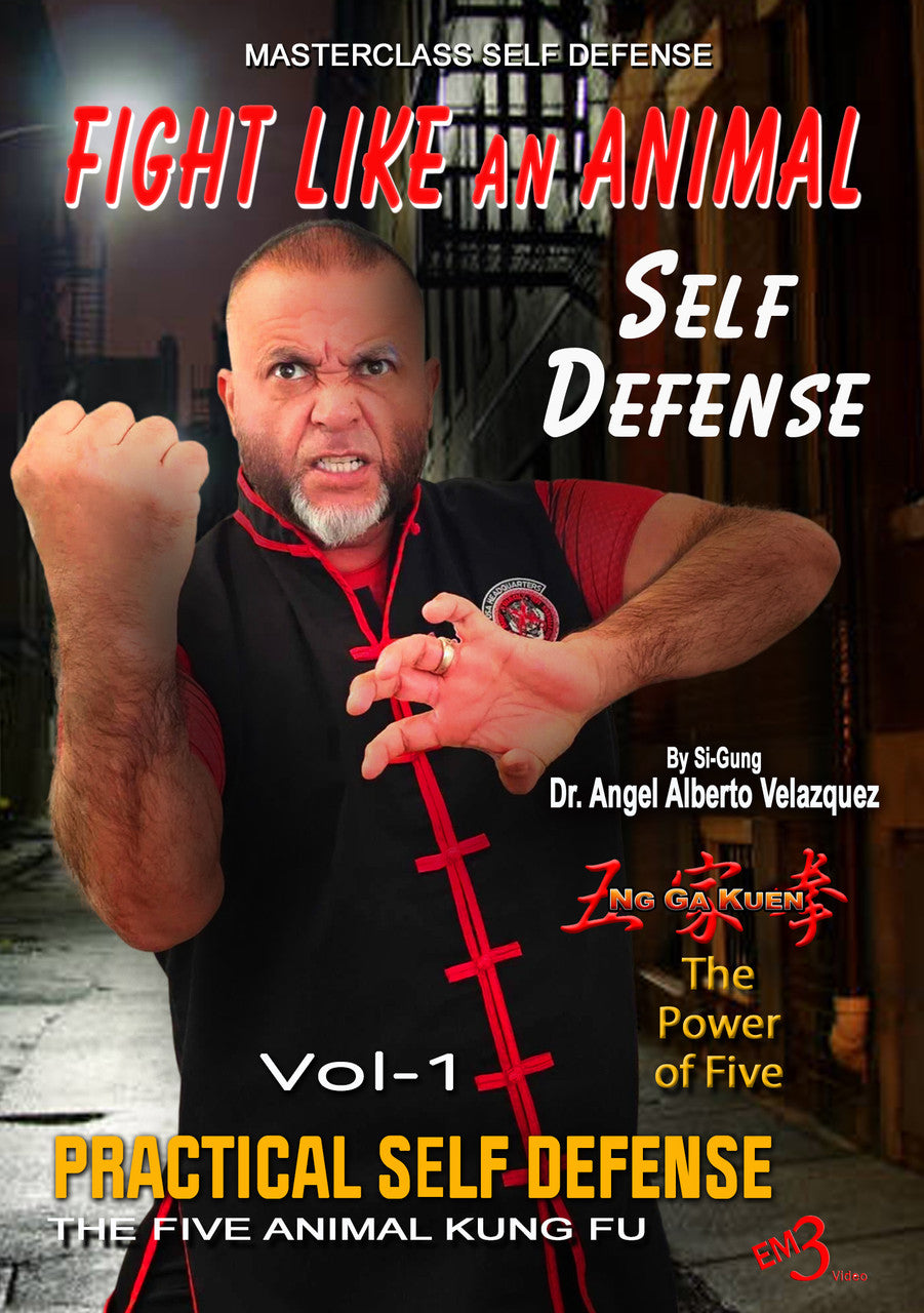 Fight Like an Animal Self Defense DVD 1 by Angel Velazquez