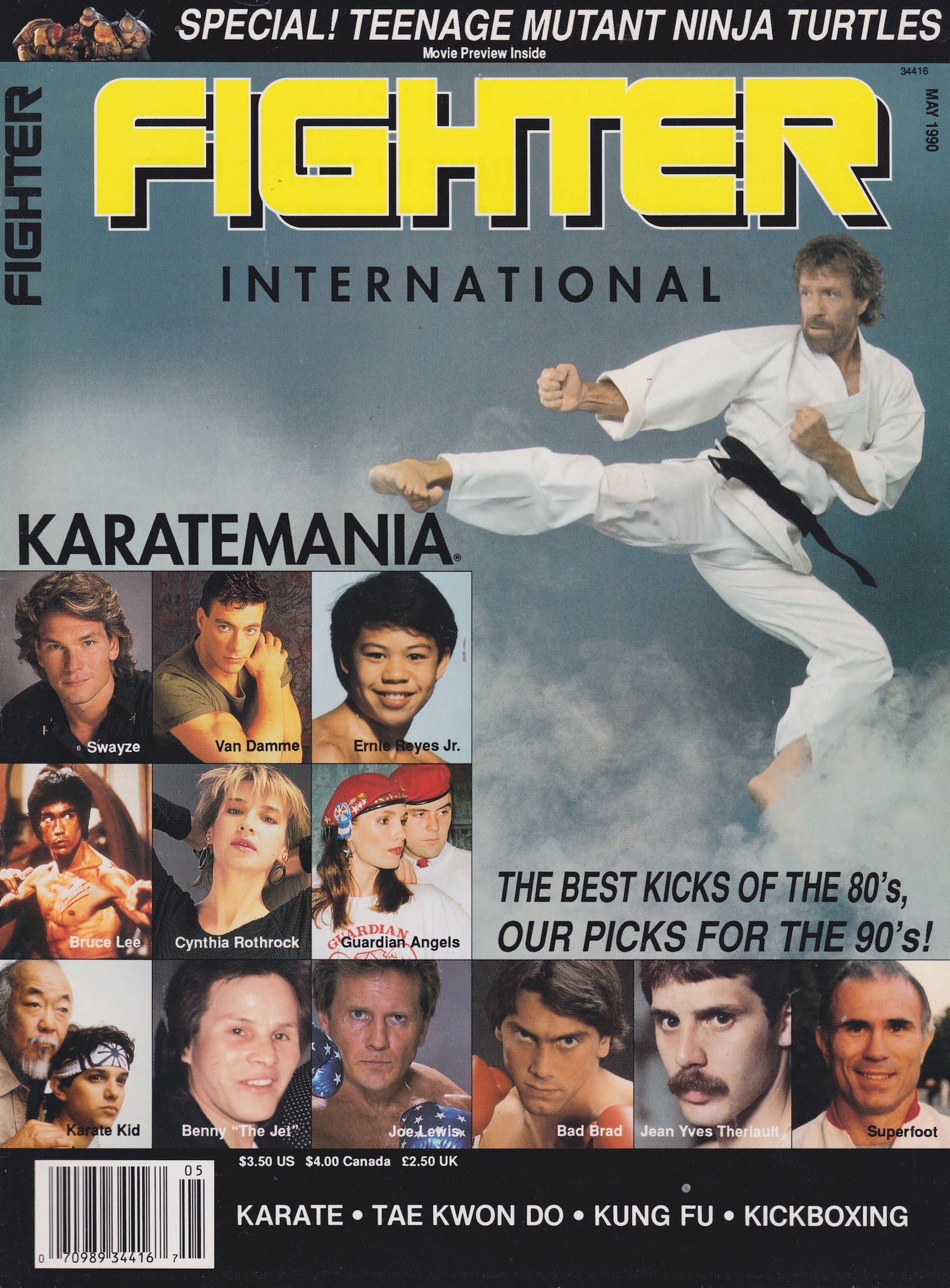 Fighter International Magazine May 1990 (Preowned)