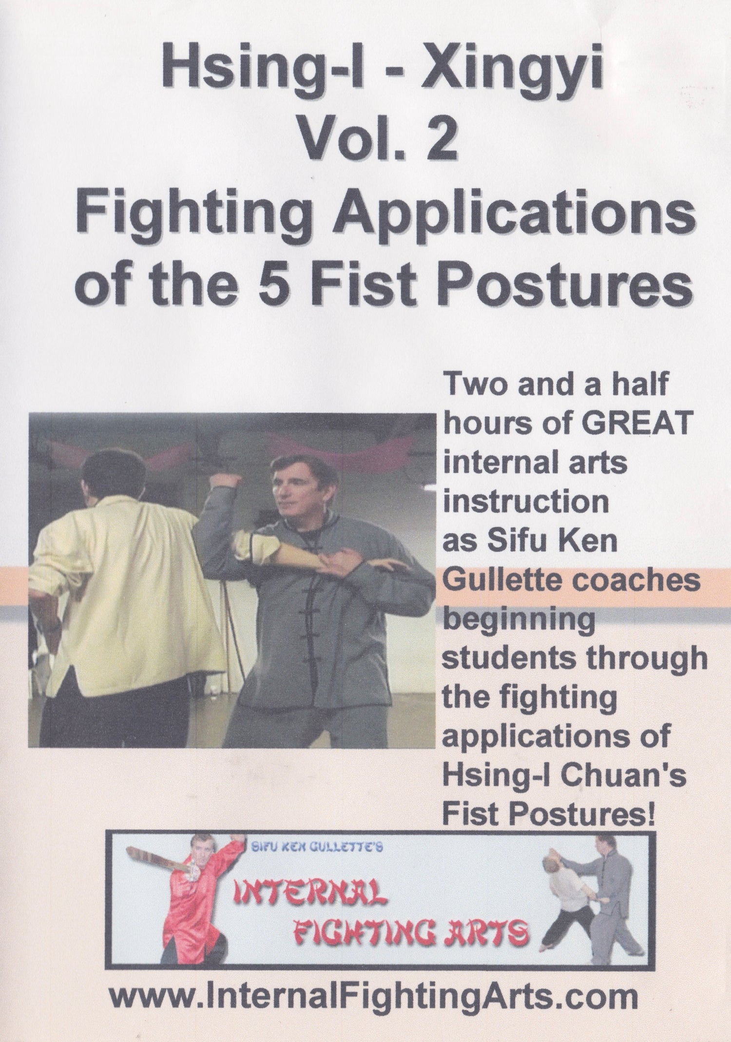 Fighting Applications of the Five Fist Postures DVD by Ken Gullette (Preowned)