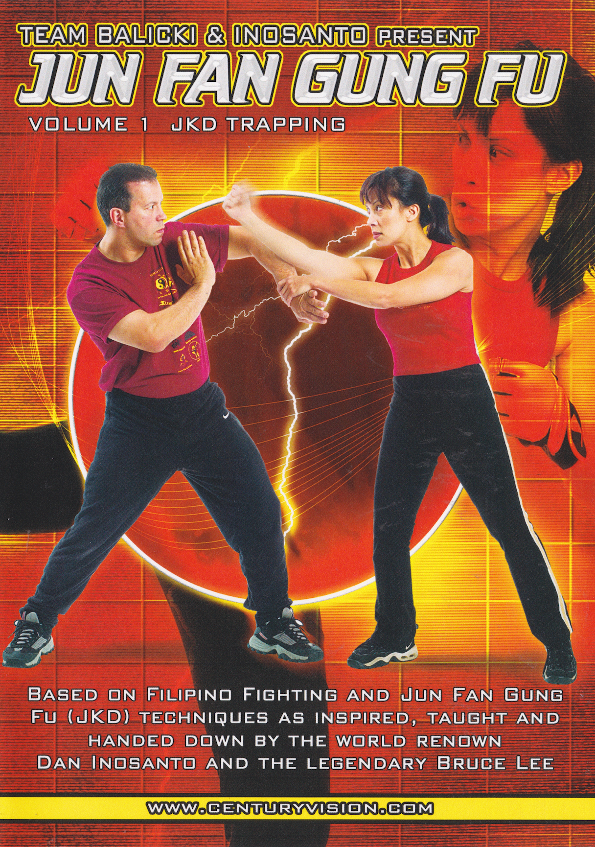 Jun Fan Gung Fu: JKD Trapping DVD 1 by Ron Balicki & Diana Inosanto