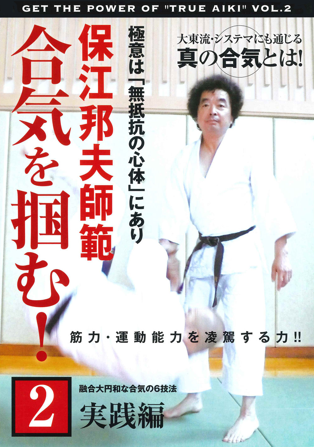 Get the Power of True Aiki DVD 2 Practice by Kunio Yasue
