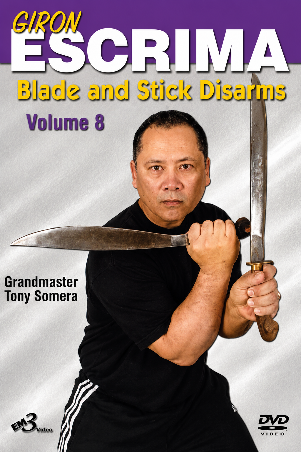 Giron Eskrima DVD 8 Blade and Stick Disarms by Tony Somera