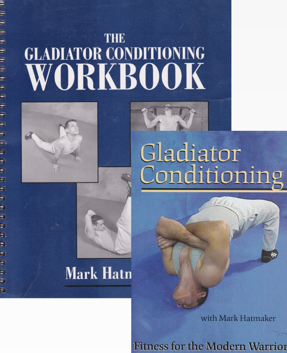 Gladiator Conditioning Fitness for the Modern Warrior DVD & Workbook by Mark Hatmaker (Preowned)