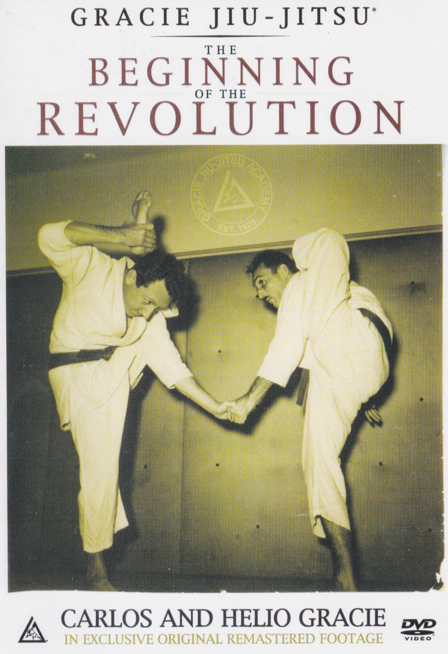 Gracie Jiu-Jitsu: The Beginning of the Revolution DVD with Carlos & Helio Gracie