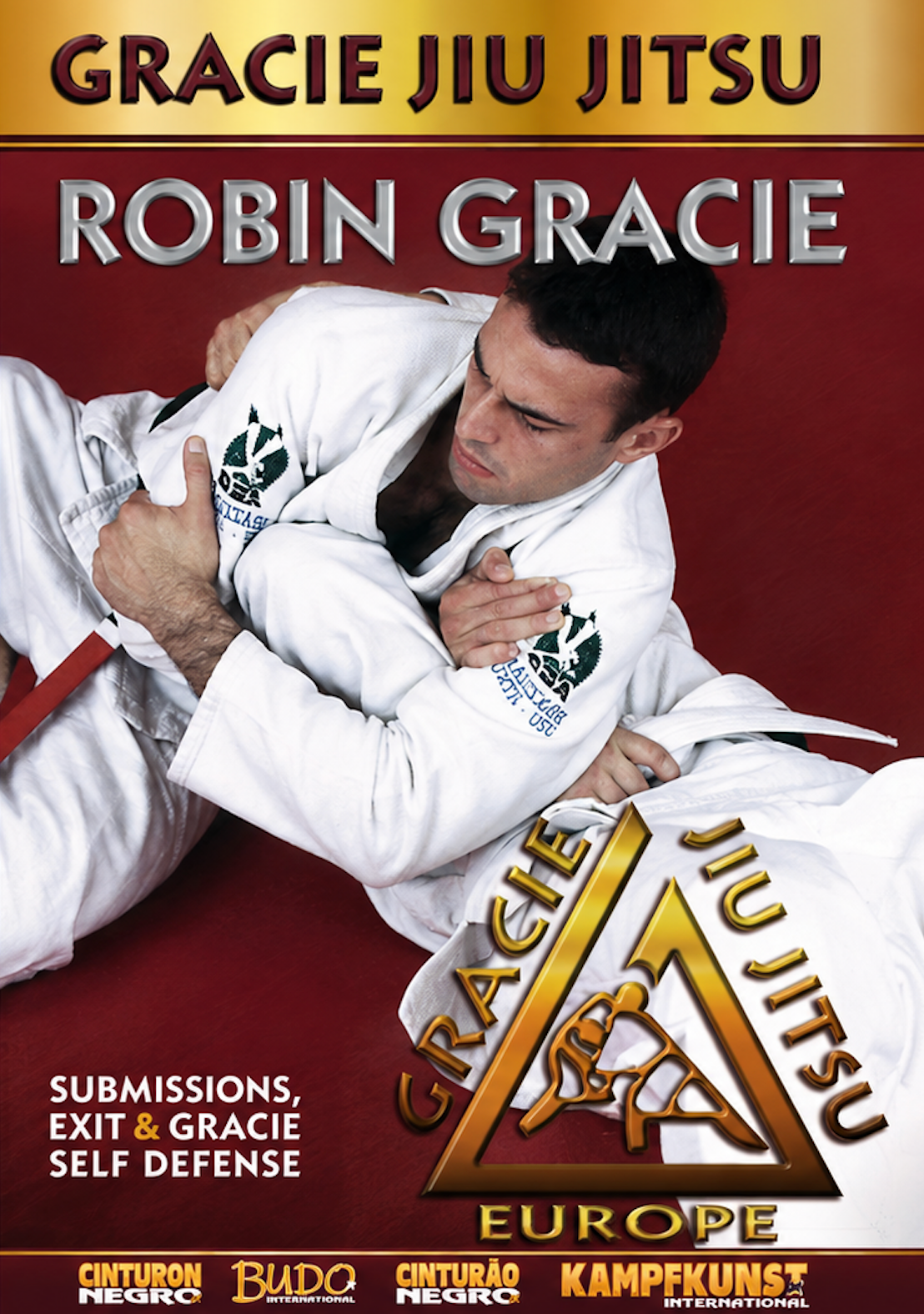 Gracie Jiu-jitsu Submissions,  Escapes & Self Defense DVD with Robin Gracie