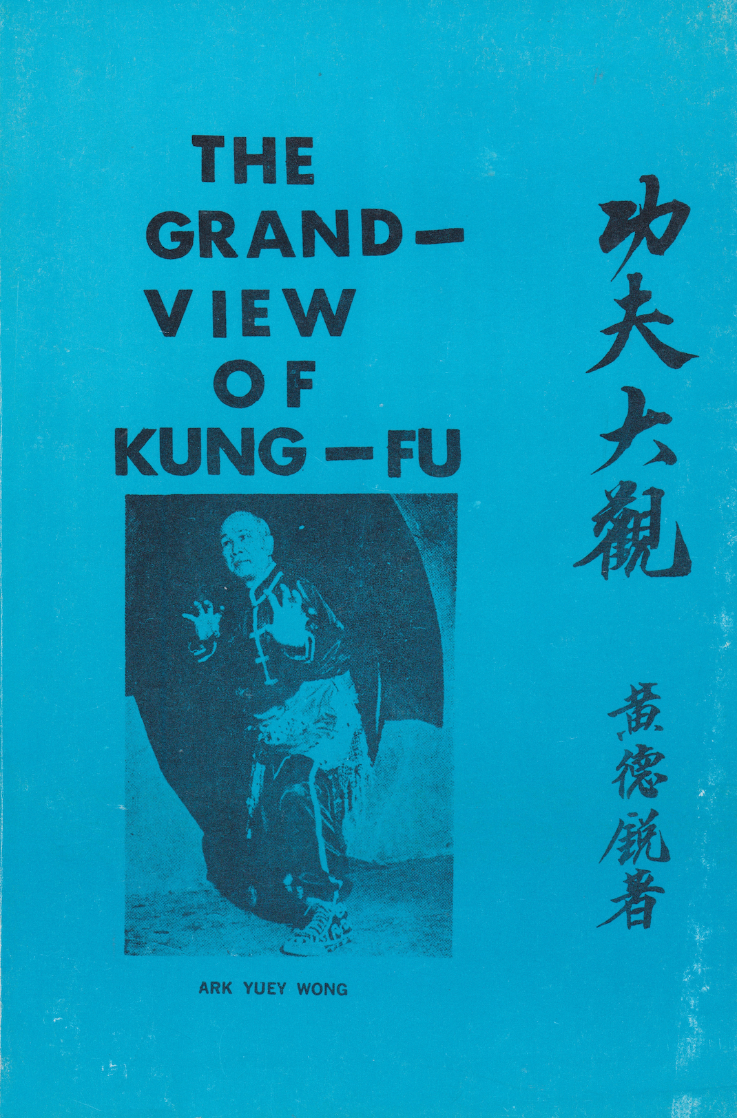 The Grand View of Kung Fu Book by Ark Yuey Wong (Preowned)