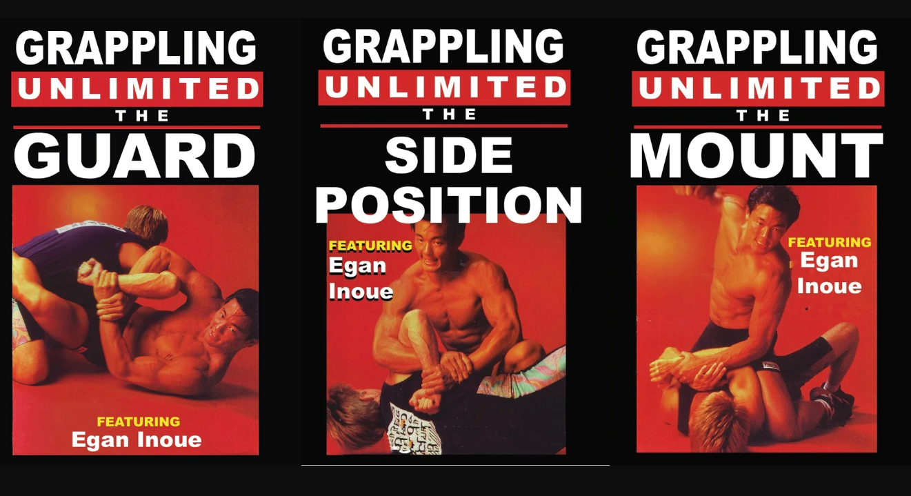 Grappling Unlimited 3 DVD Set by Egan Inoue