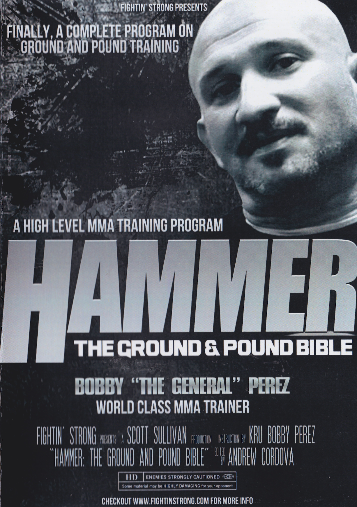 HAMMER: The Ground & Pound Bible Complete 4 DVD Set by Robert Perez (Preowned)