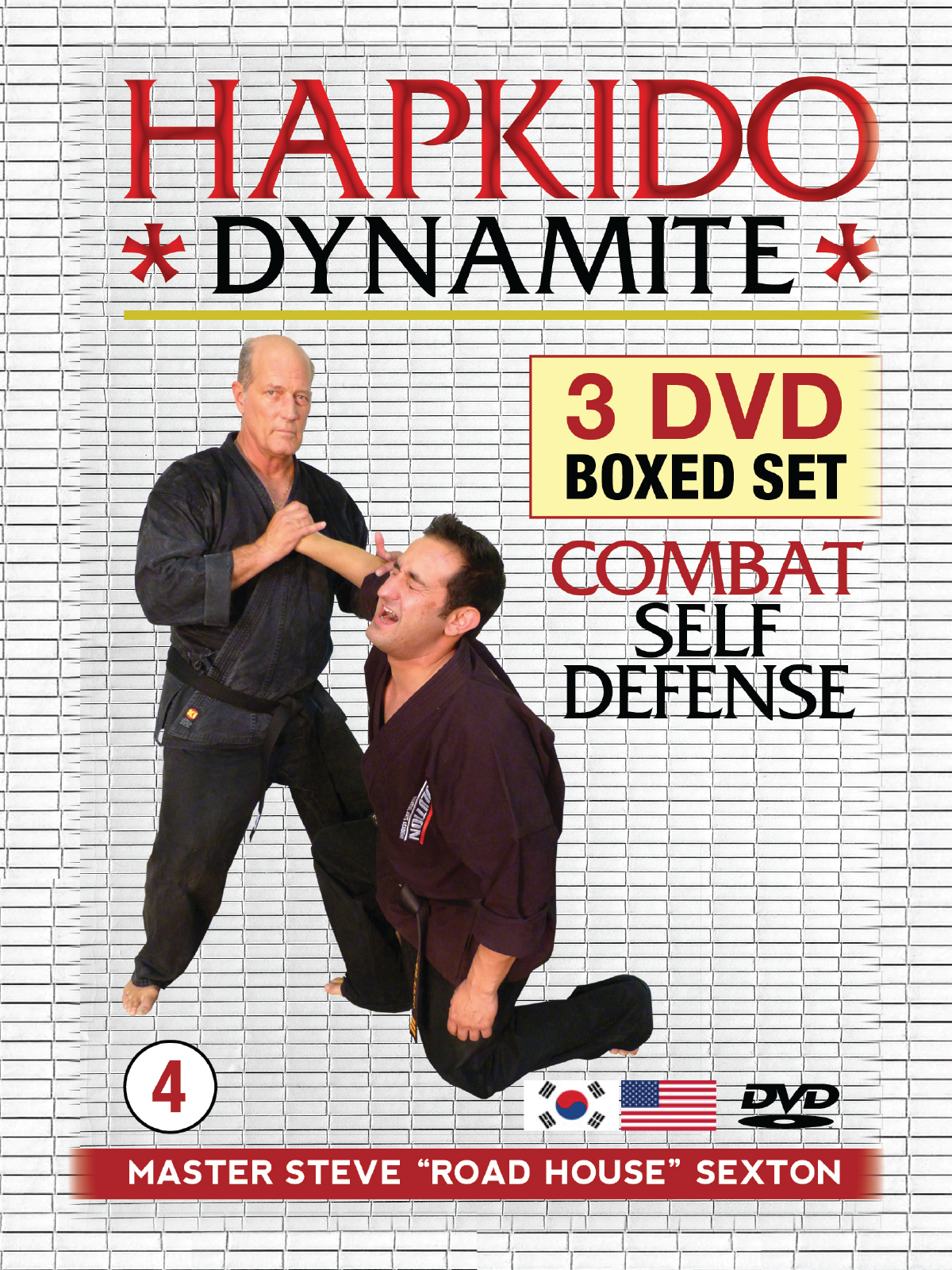 Hapkido Dynamite 3 DVD Set by Steve Roadhouse Sexton