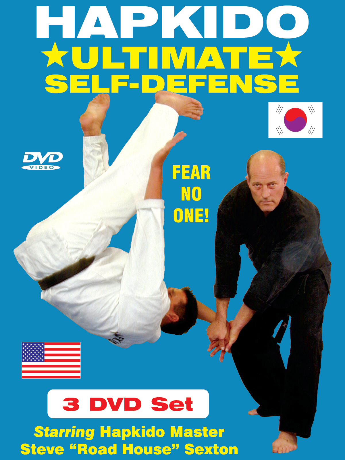 Hapkido Ultimate Self Defense DVD Set with Steve Sexton