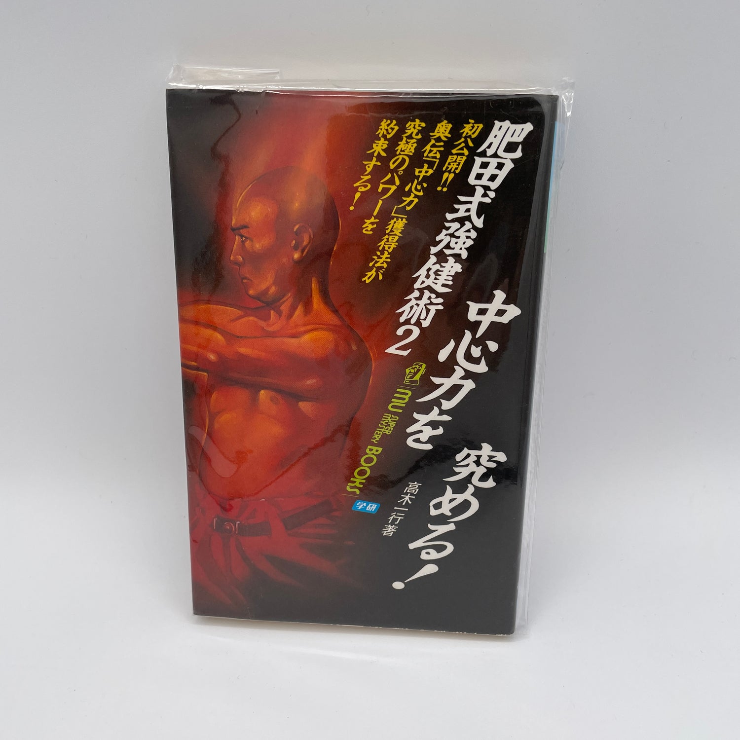 Libro de técnicas fuertes de estilo Hida 2: Chushin Ryoku de Ikko Takagi (usado)