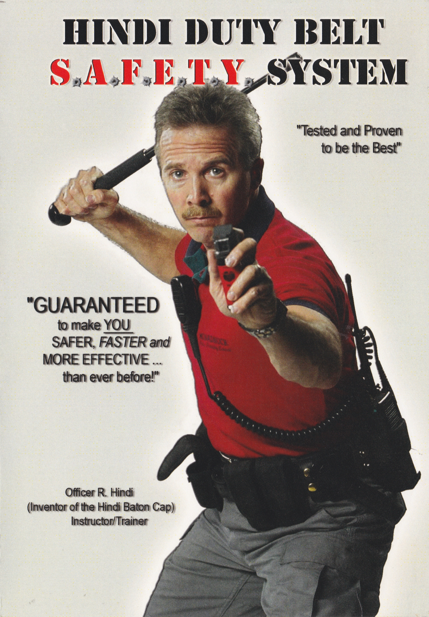 Hindi Duty Belt Safety System DVD by Robert Hindi (Preowned)