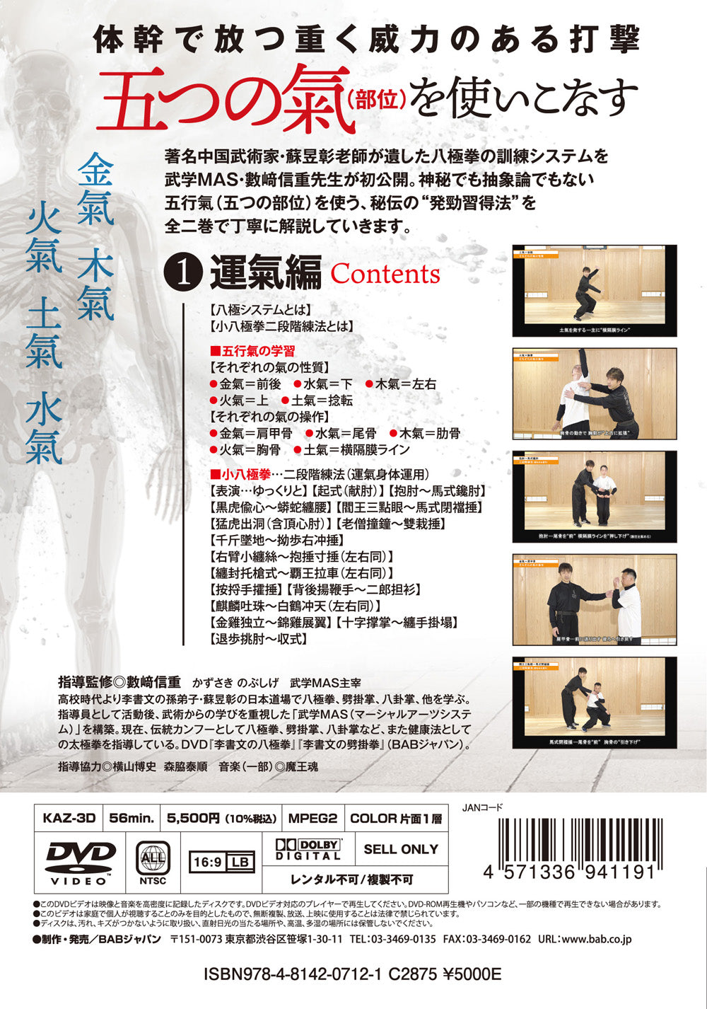 How to Exert Internal Power in Bajiquan DVD 1 by Nobushige Kazusaki