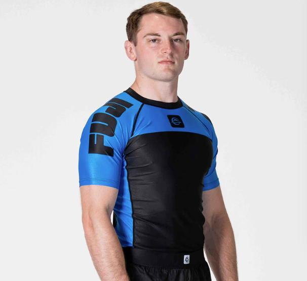 IBJJF Ranked Rashguard by Fuji - Blue