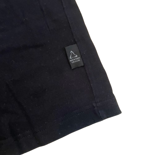 Rickson Gracie Embroidered Signature T-Shirt (Size Medium) (Preowned)