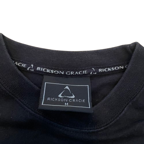 Rickson Gracie Embroidered Signature T-Shirt (Size Medium) (Preowned)