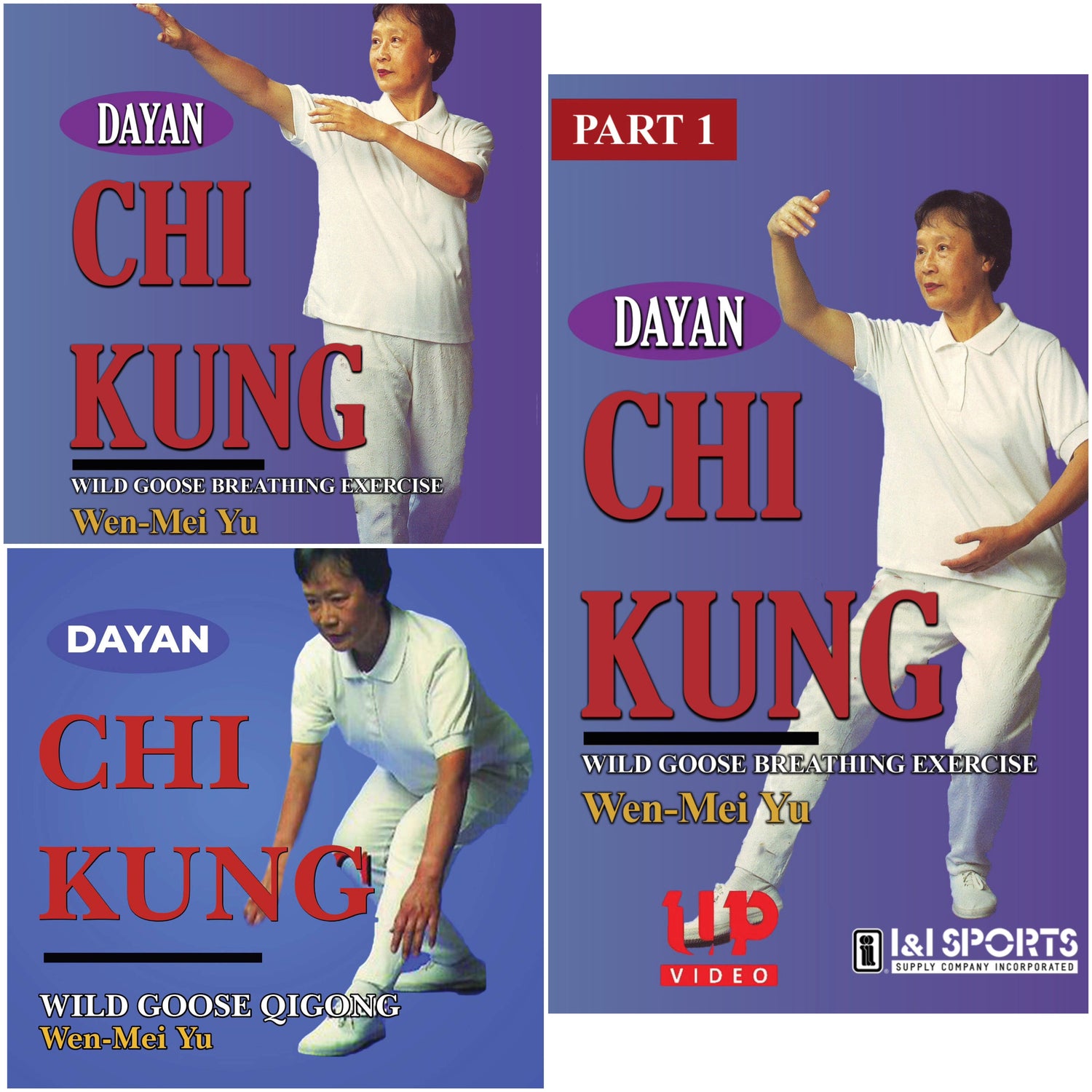 Dayan Qigong: Wild Goose Qigong Forms 3 DVD Set by Wen-Mei Yu