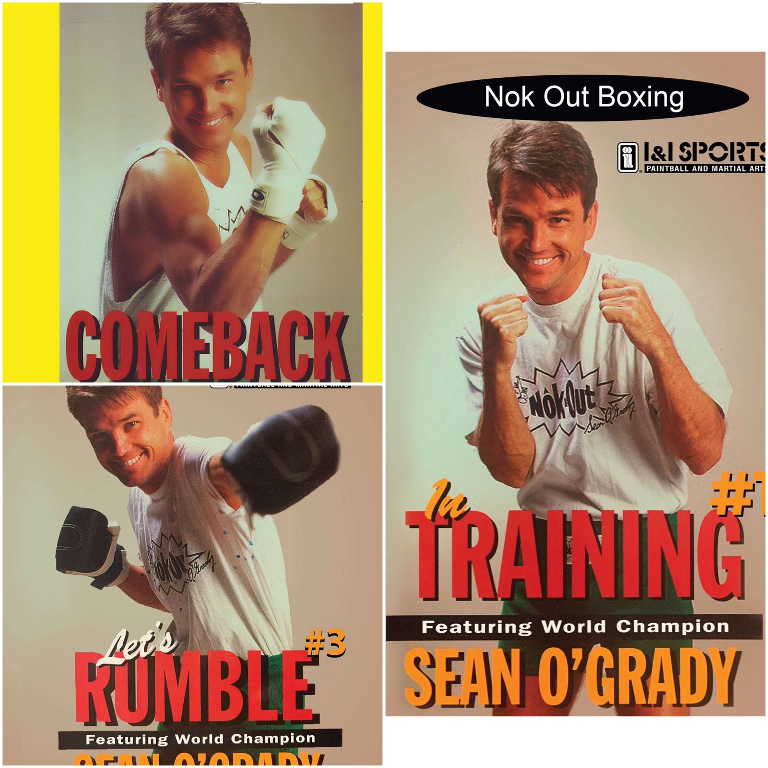 Nok Out Boxing 3 DVD Set with Sean O'Grady