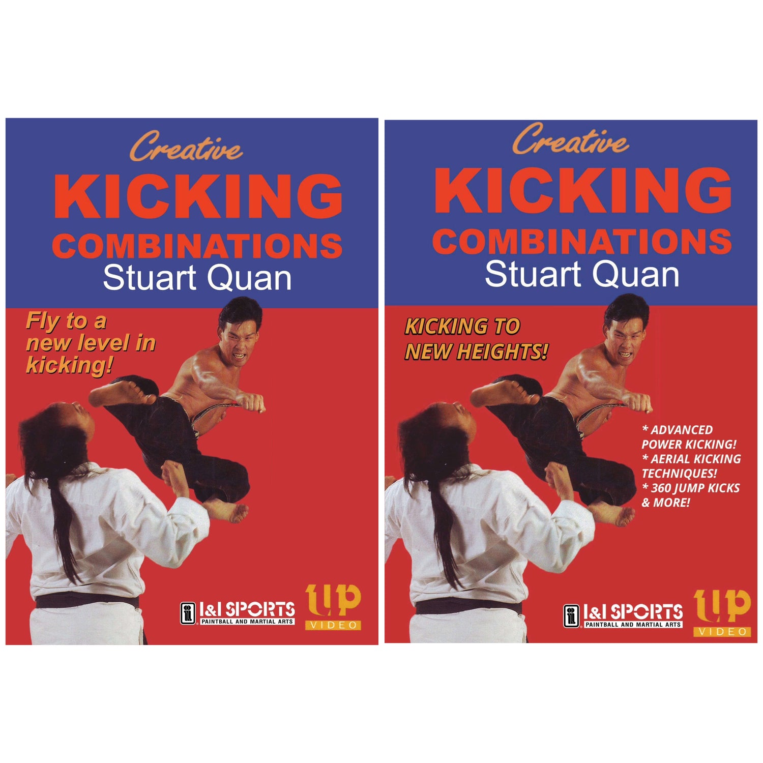 Creative Kicking 2 DVD Set by Stuart Quan