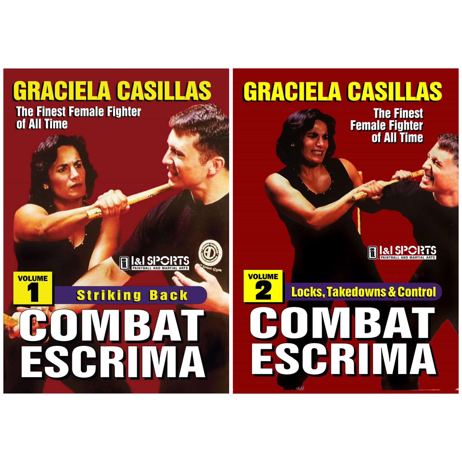 Combat Escrima 2 DVD Set by Graciela Casillas