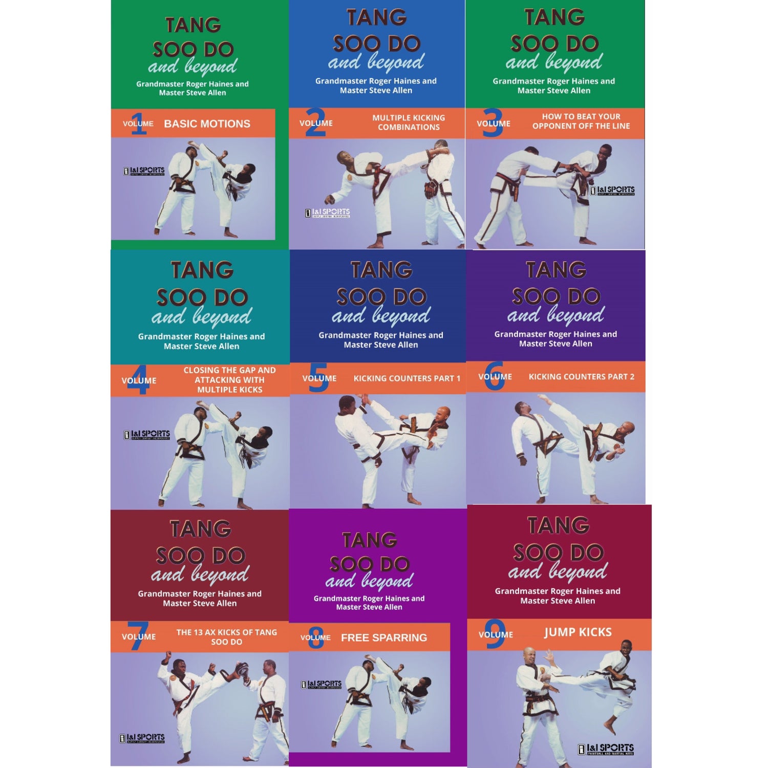 Tang Soo Do & Beyond 9 DVD Set by Roger Haines