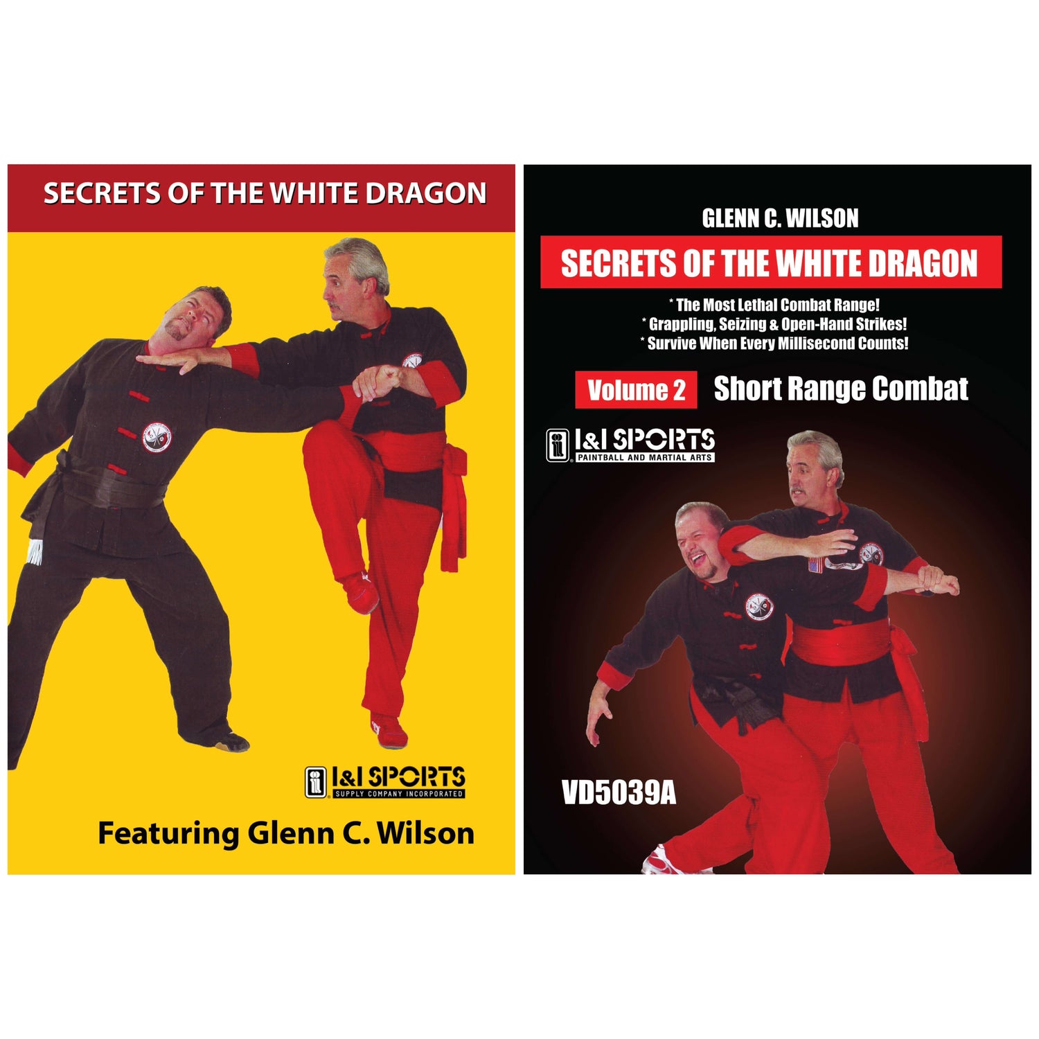 Secrets of White Dragon Kung Fu 2 DVD Set by Glenn Wilson