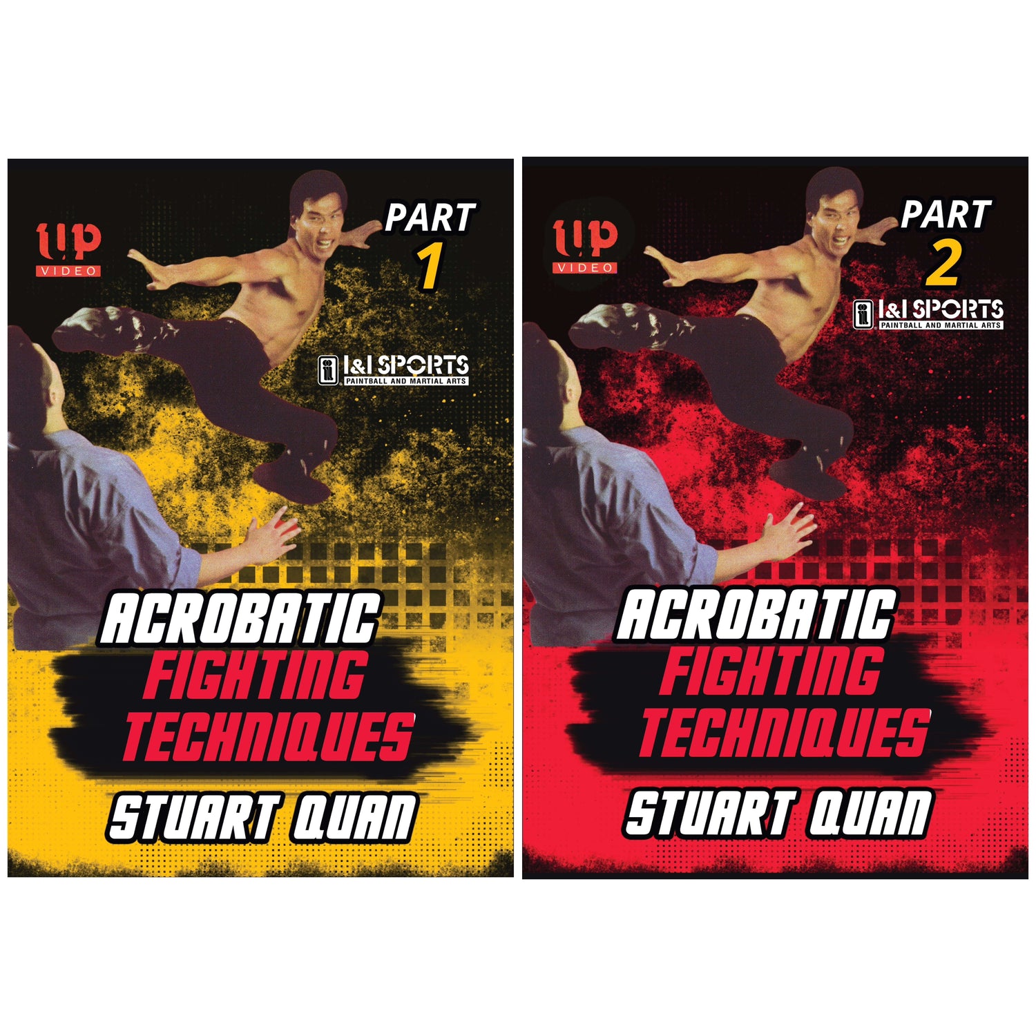 Acrobatic Fighting Techniques 2 DVD Set by Stuart Quan