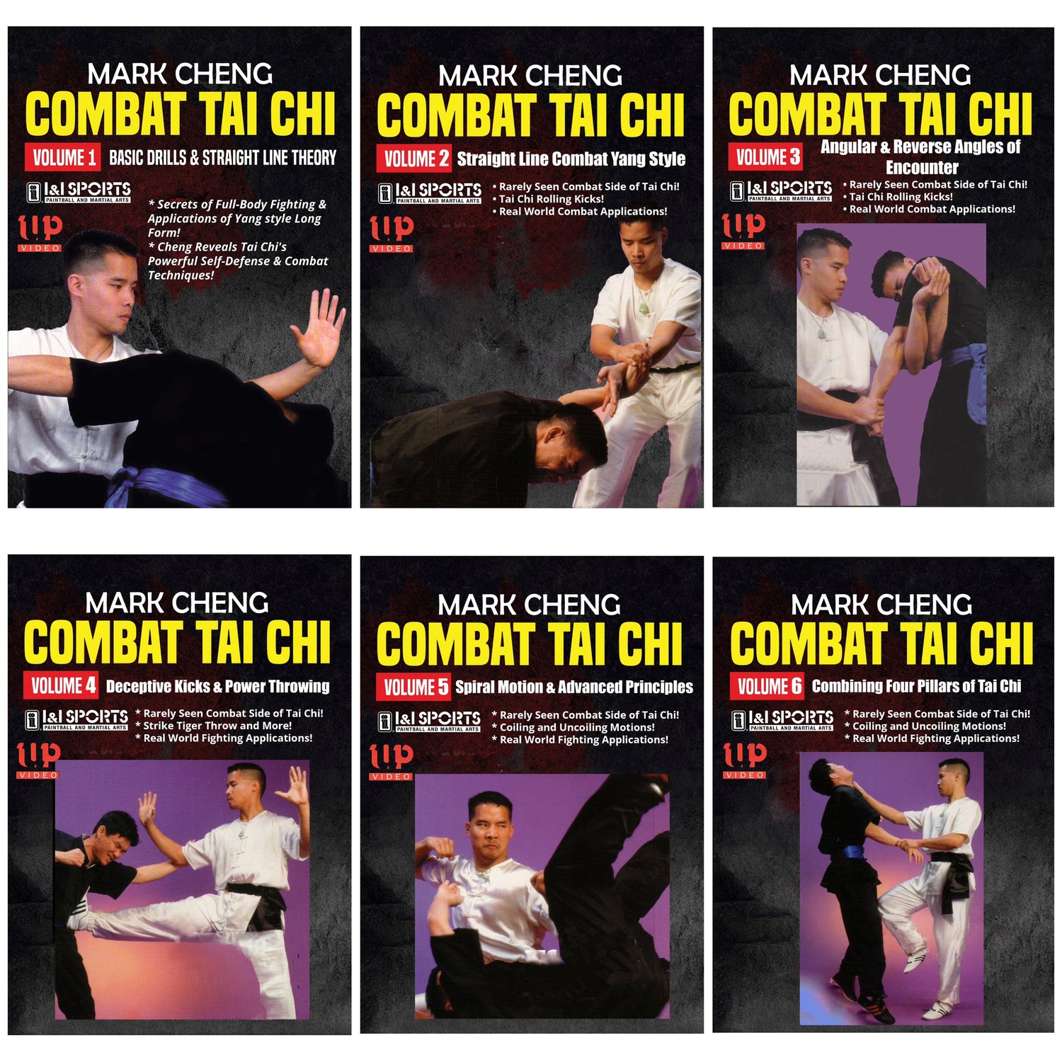 Juego de DVD Combat Tai Chi 6 de Mark Cheng