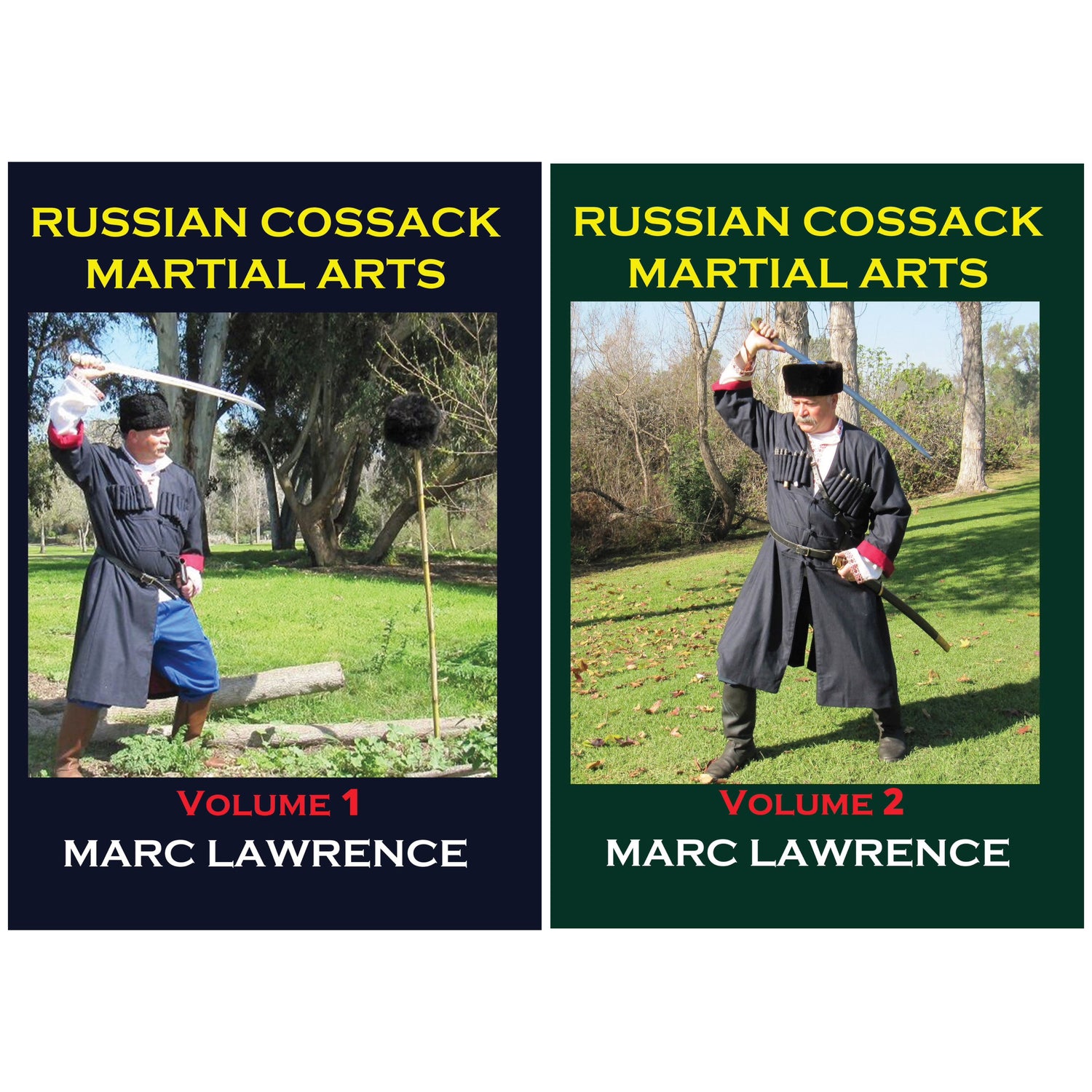 Russian Cossack Martial Arts 2 DVD Set by Marc Lawrence