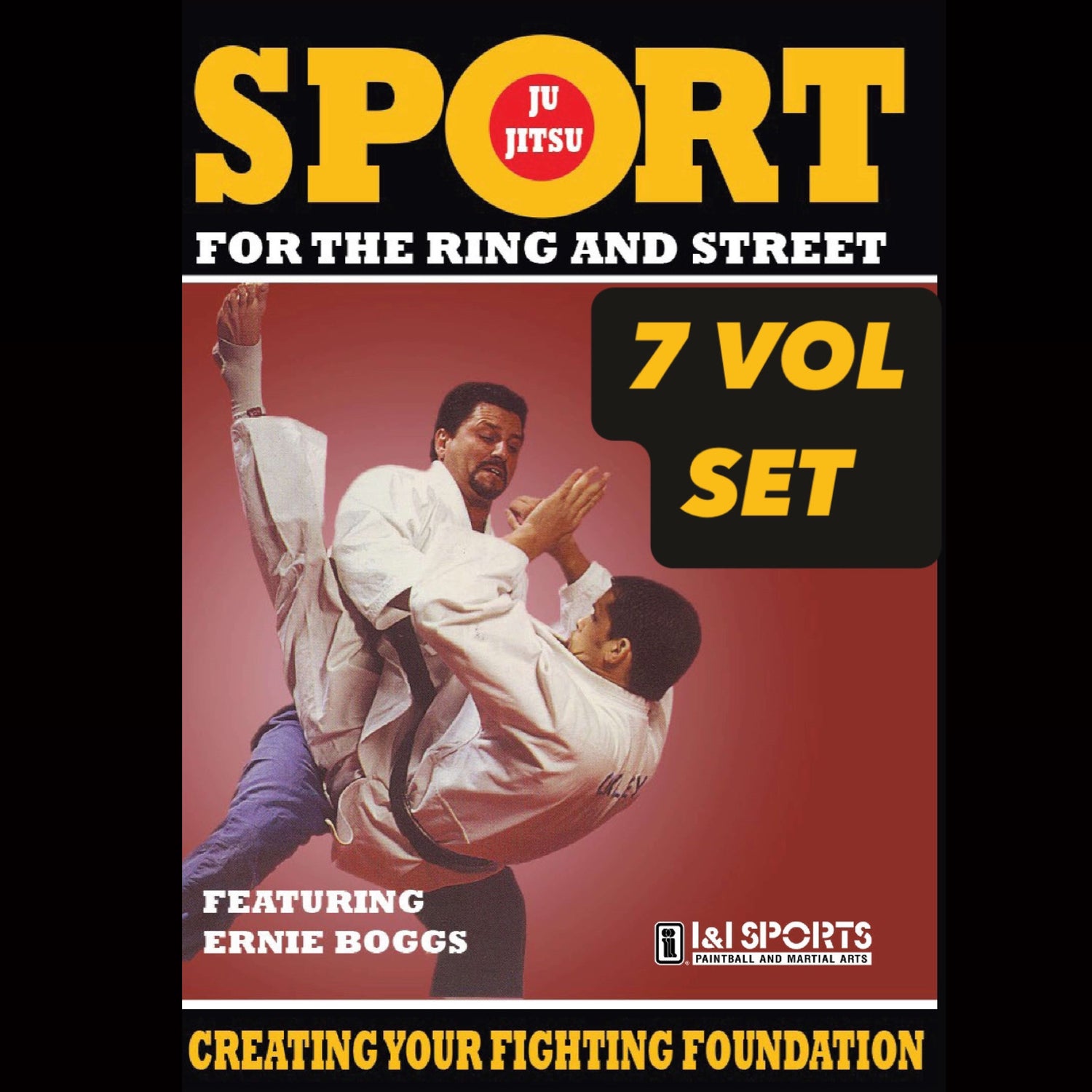 Sport Jujitsu for the Ring & Street 7 DVD Set by Ernie Boggs