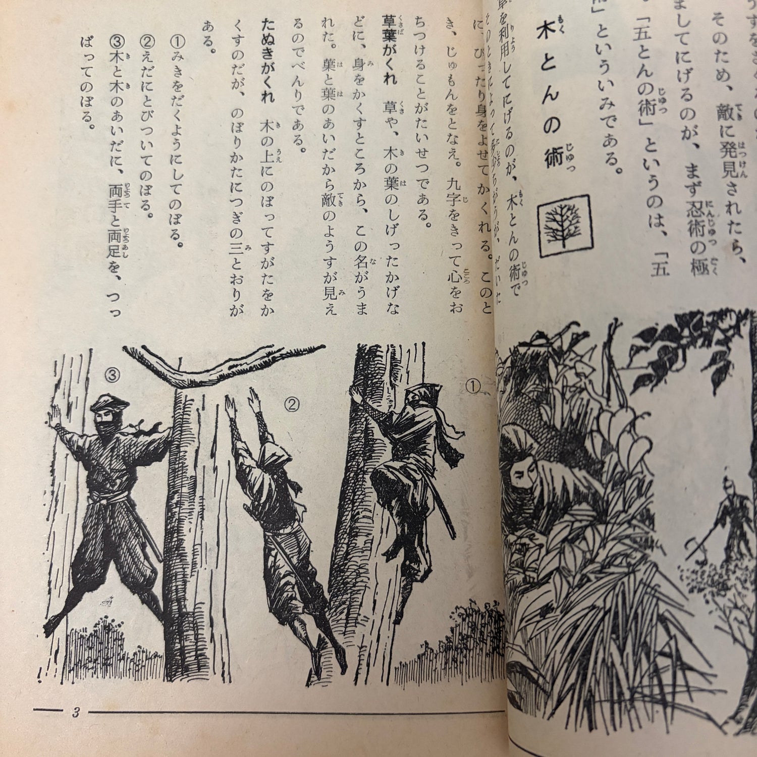 Ninjutsu Gokuicho (Ninja Technique Secrets) Book (Preowned)
