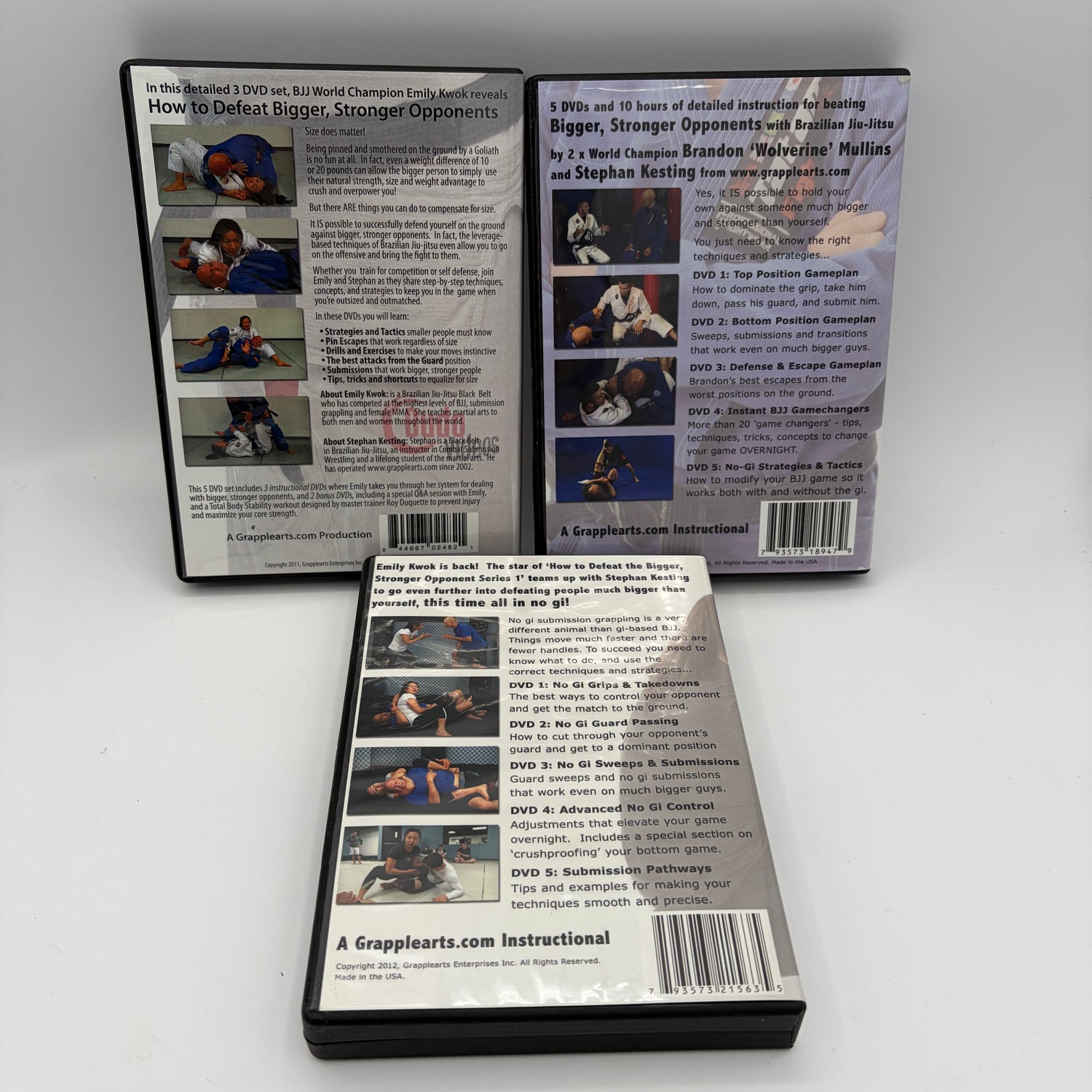 How to Defeat the Bigger, Stronger Opponent 15 DVD Set with Stephan Kesting