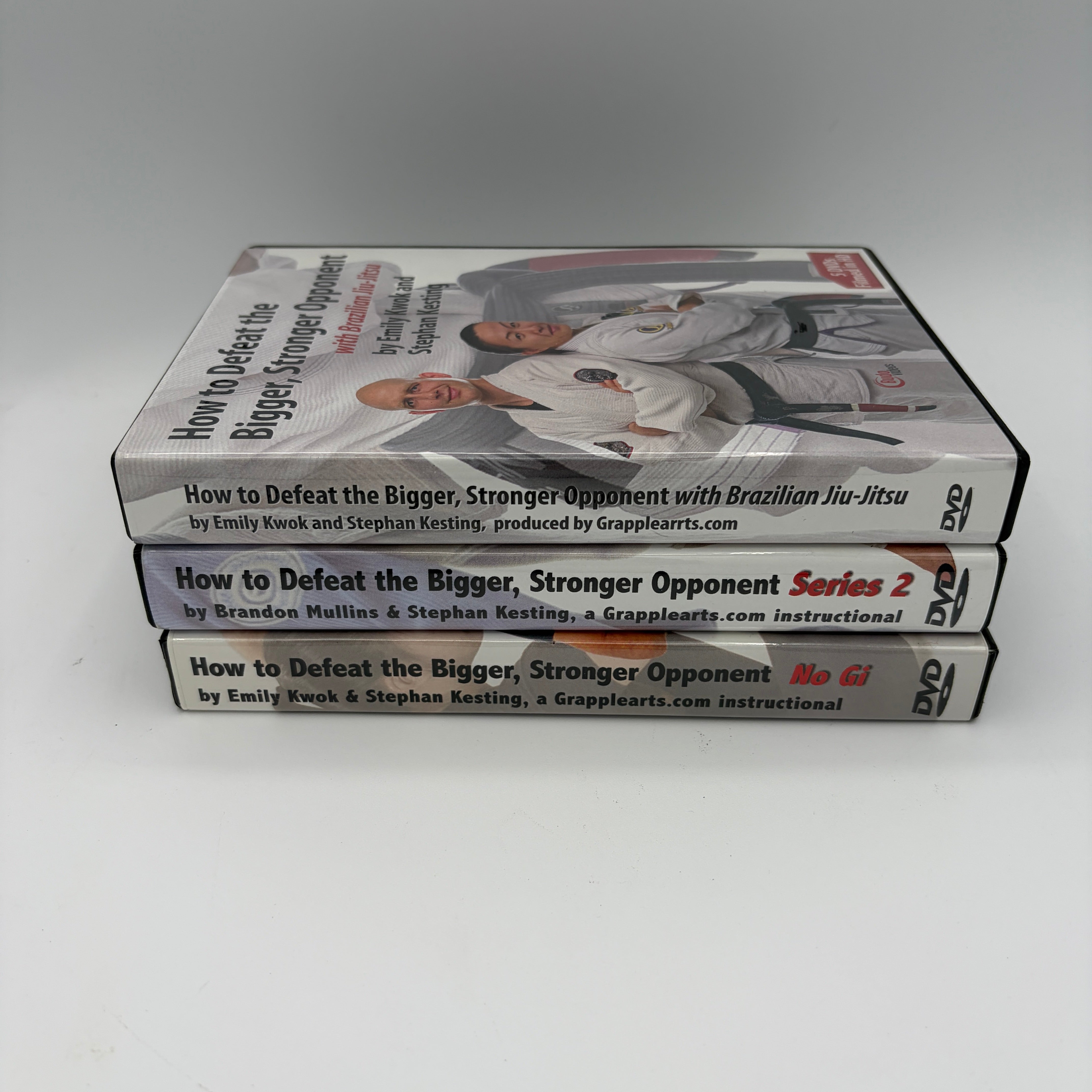 How to Defeat the Bigger, Stronger Opponent 15 DVD Set with