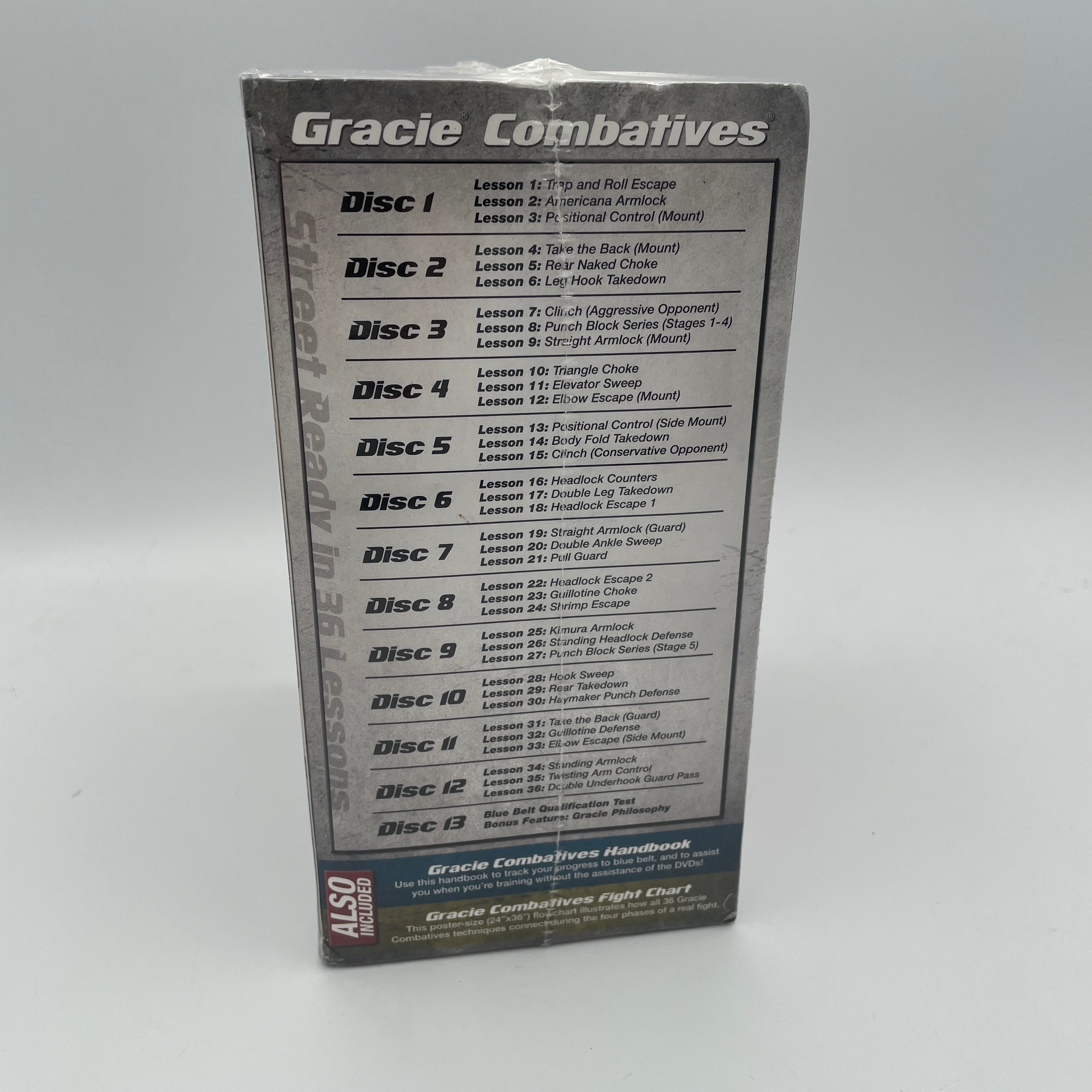 グレイシー•アカデミー公式柔術教材「Gracie Combatives」DVD Gracie Combatives 13 DVD Set by Gracie Academy – Budovideos Inc