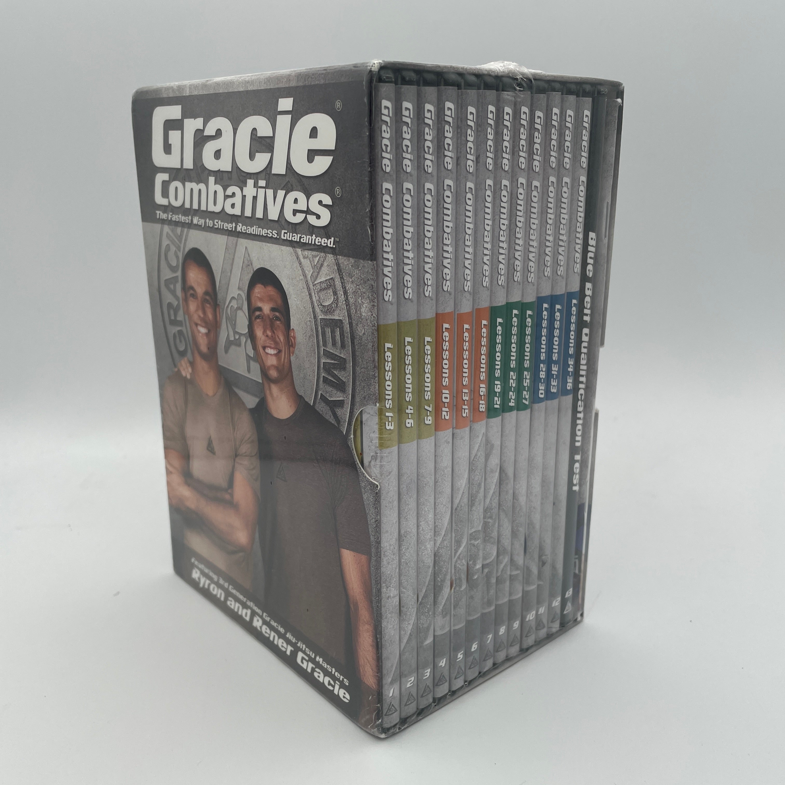 グレイシー•アカデミー公式柔術教材「Gracie Combatives」DVD Gracie Combatives 13 DVD Set by Gracie Academy – Budovideos Inc