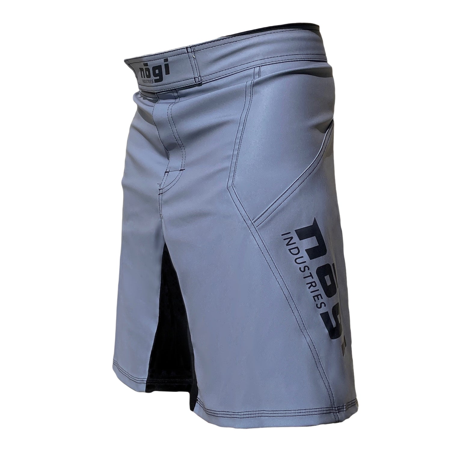 Pantalones cortos de lucha Phantom 4.0 - Gris clásico de Nogi Industries - HECHO EN EE. UU.