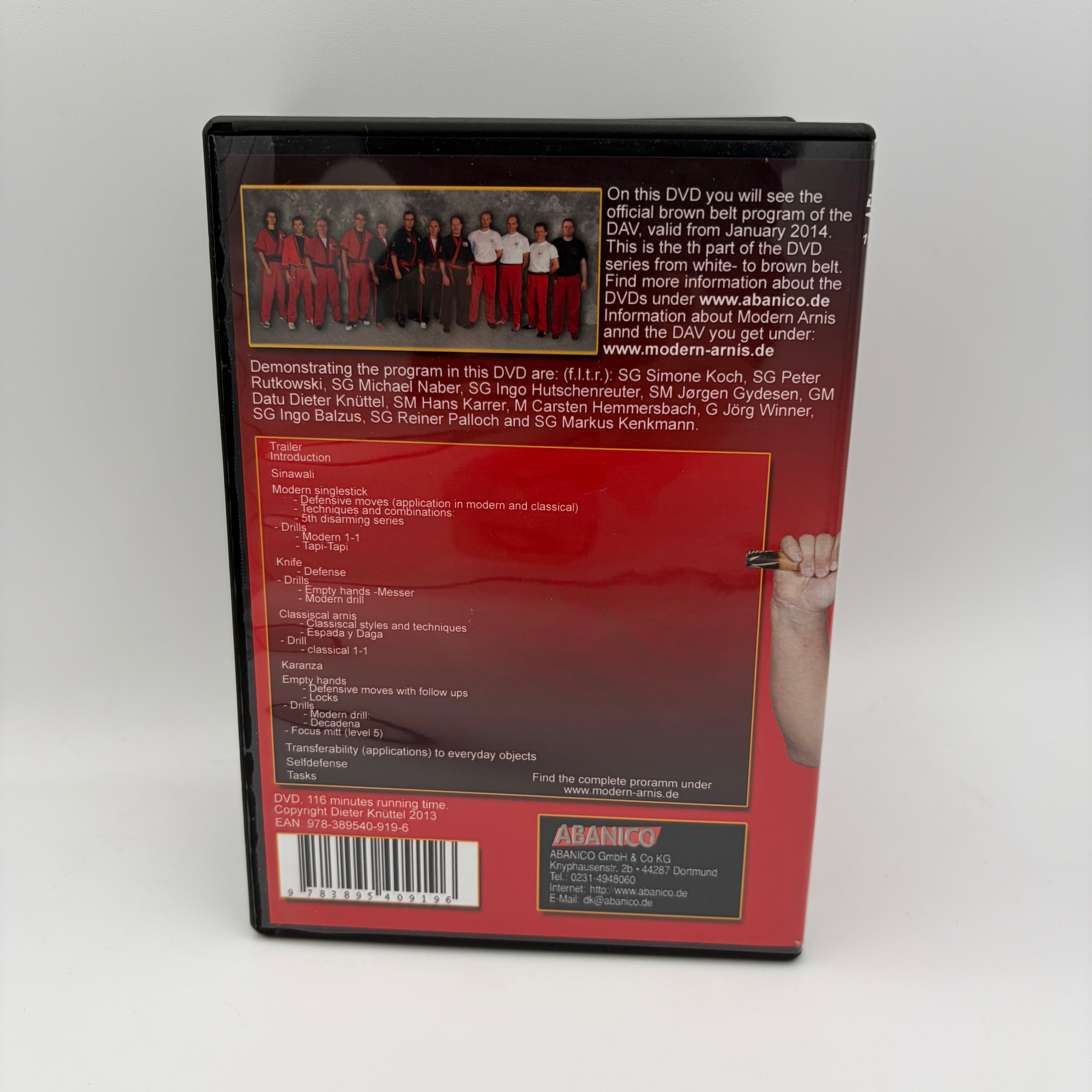 【希少】Modern Arnis DVD 5本セット DAV ABANICO Abanico Modern Arnis 5 DVD Set (Preowned) – Budovideos Inc