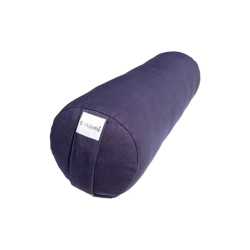 Bolster Pillow for Yoga & Meditation - Pranayama Cylindrical Cotton Bolster (26