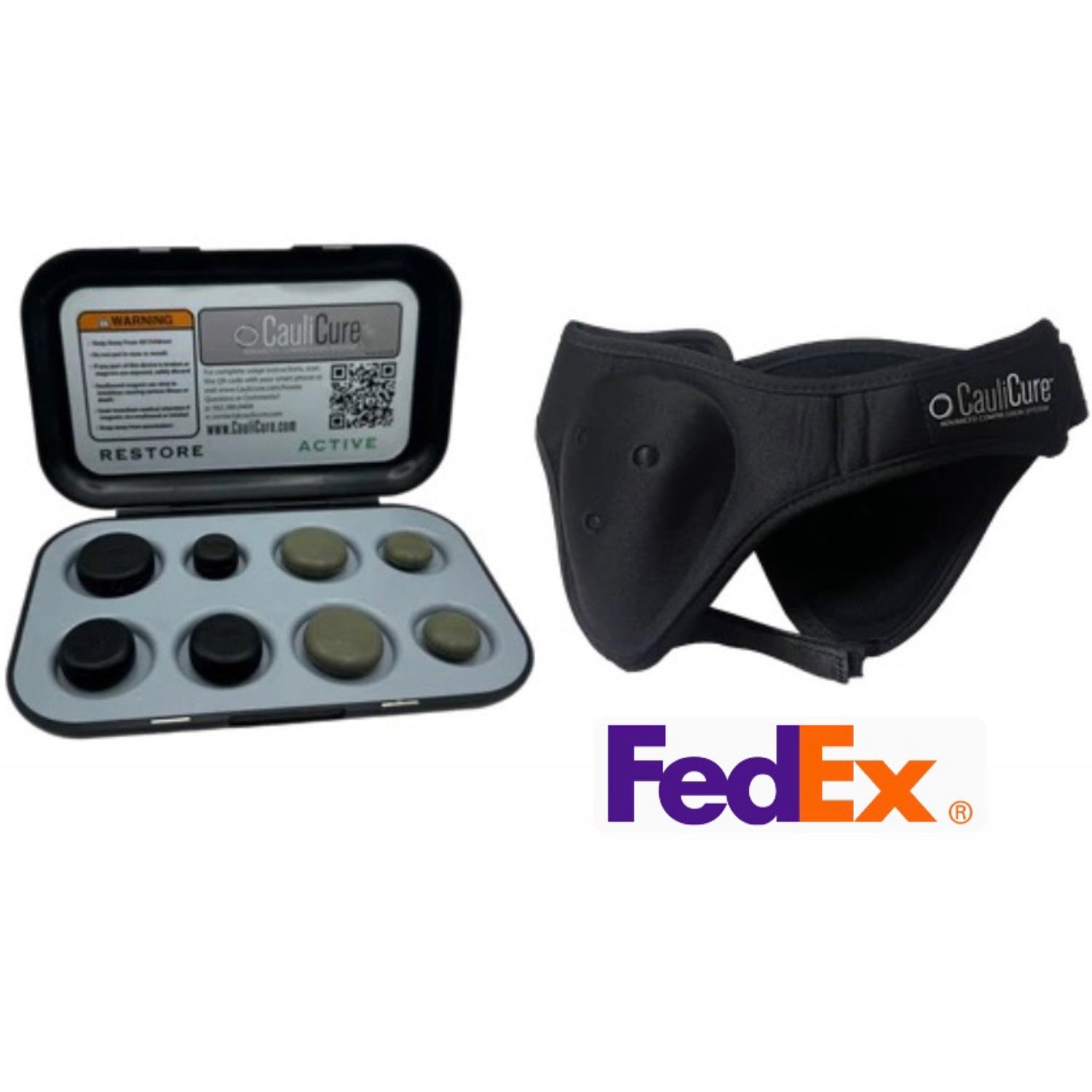 CauliCure Advanced Compression System - Cauliflower Ear Prevention System with FEDEX Shipping