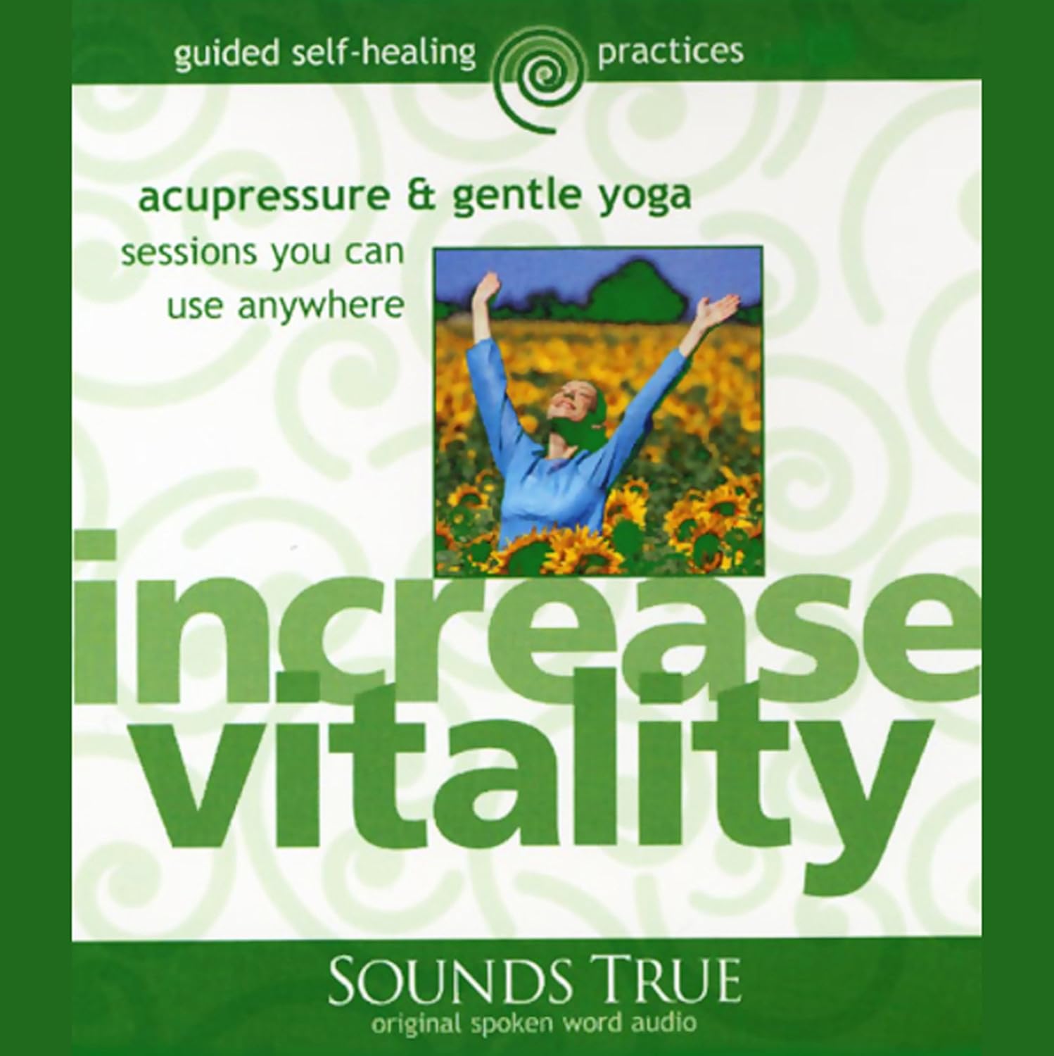 Increase Vitality: Acupressure and Gentle Yoga Sessions You Can Use Anywhere CD by Michael Reed Gach (Preowned)