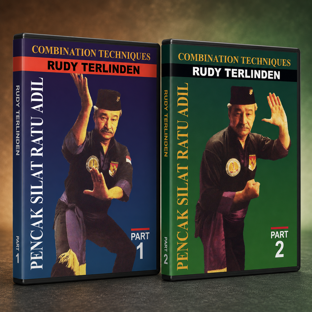 Indonesian Pencak Silat Ratu Adil Pukulan Forms 2 DVD Set by Rudy Terlinden