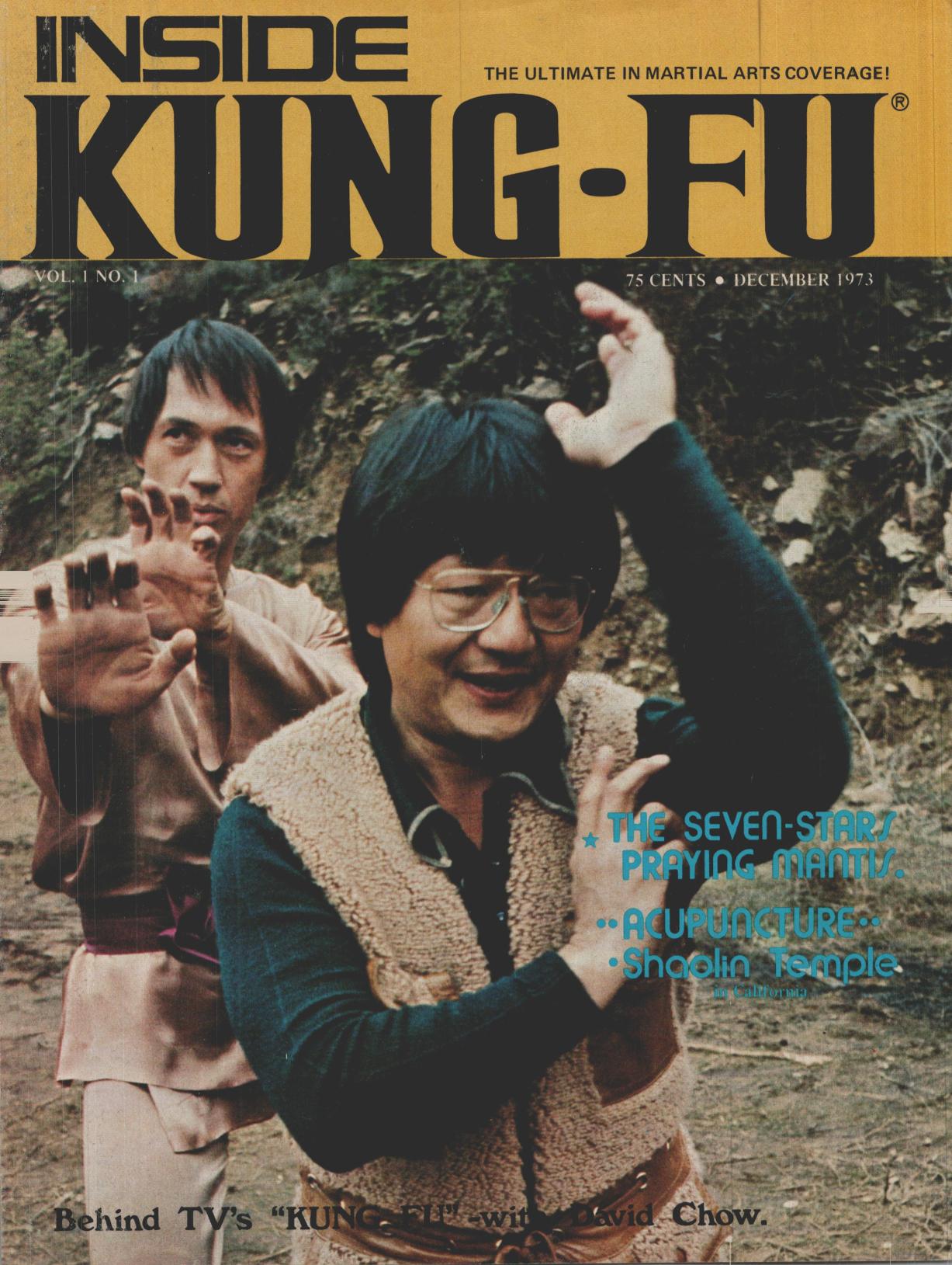 Inside Kung Fu Dec 1973 Magazine (E-Book)