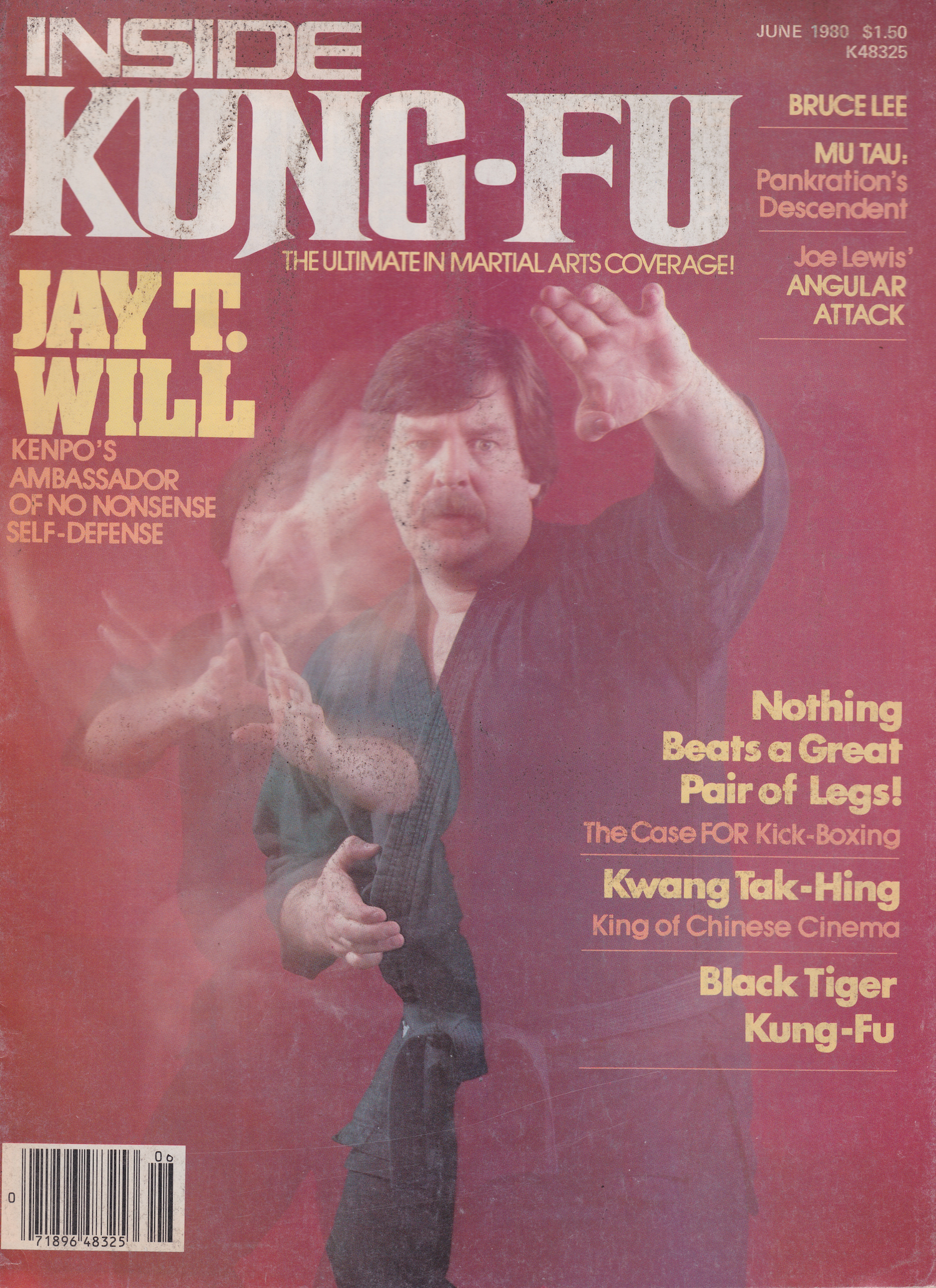 Inside Kung Fu June 1980 Magazine (Preowned)