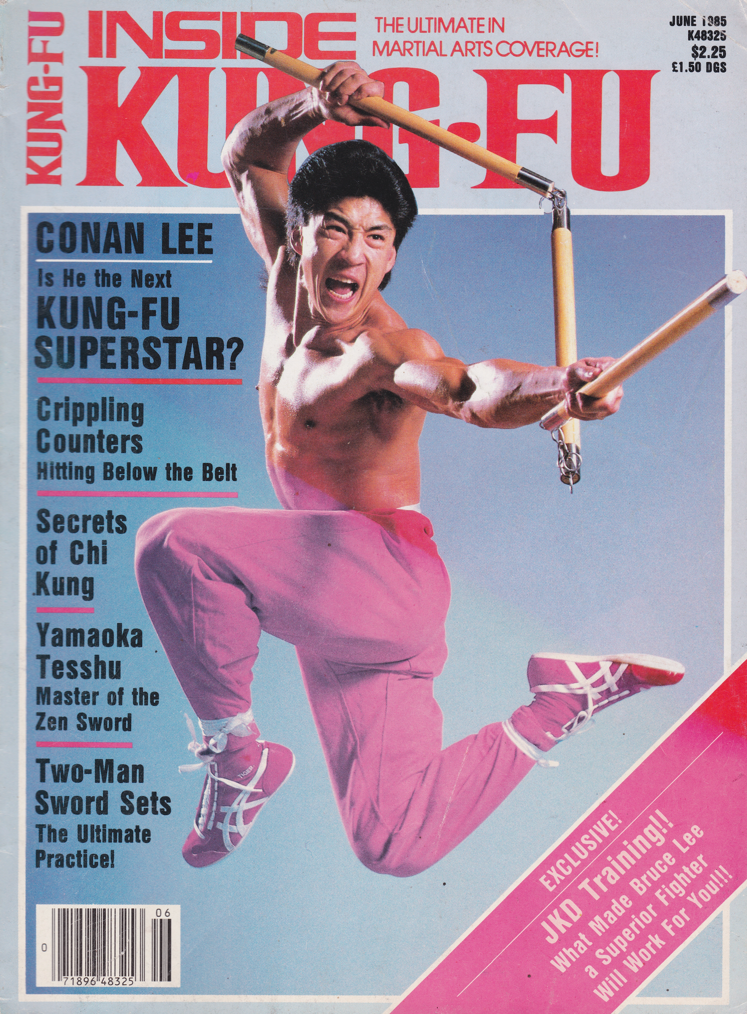 Inside Kung Fu June 1985 Magazine (Preowned)