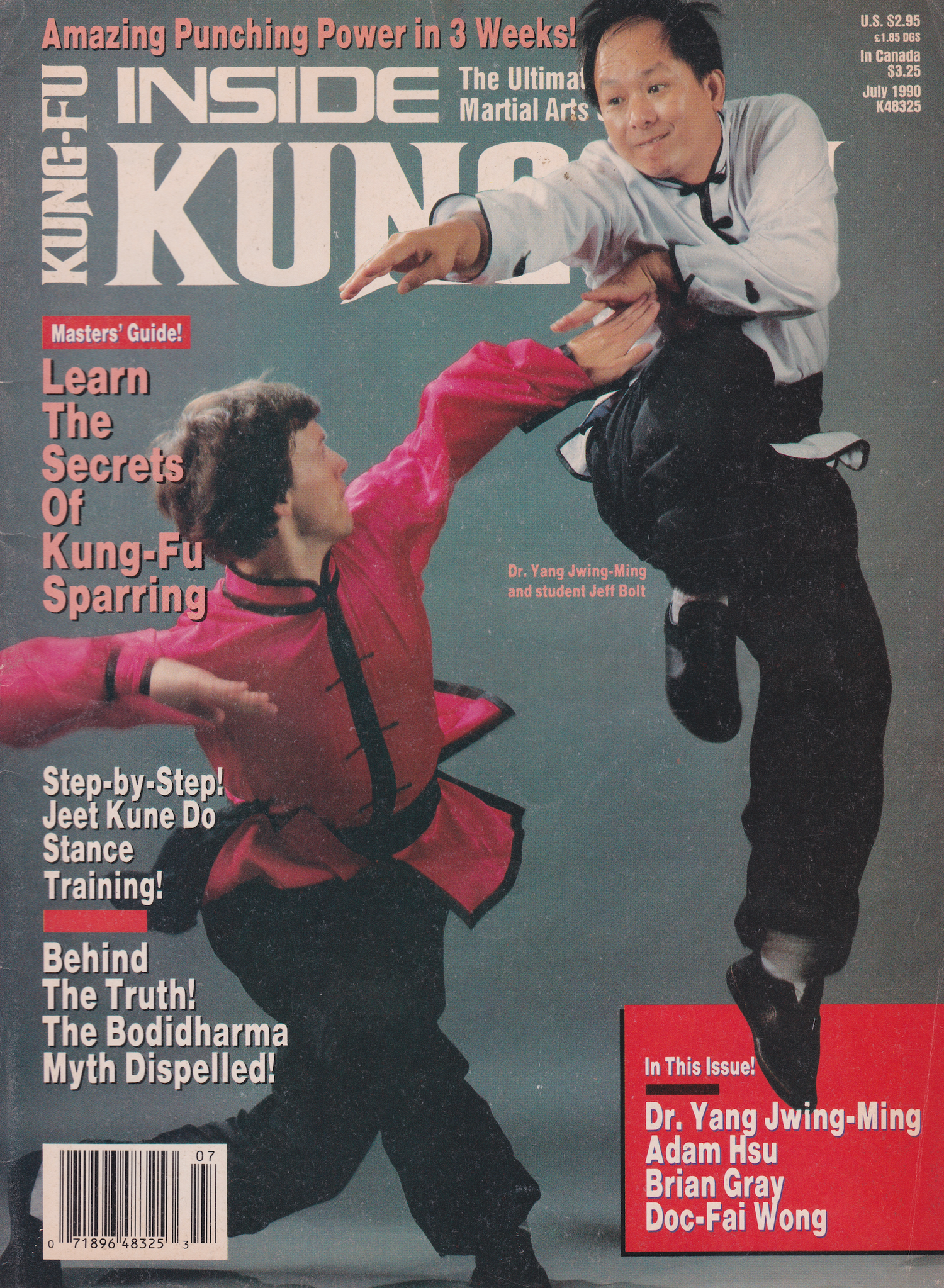 Inside Kung Fu June 1990 Magazine (Preowned)